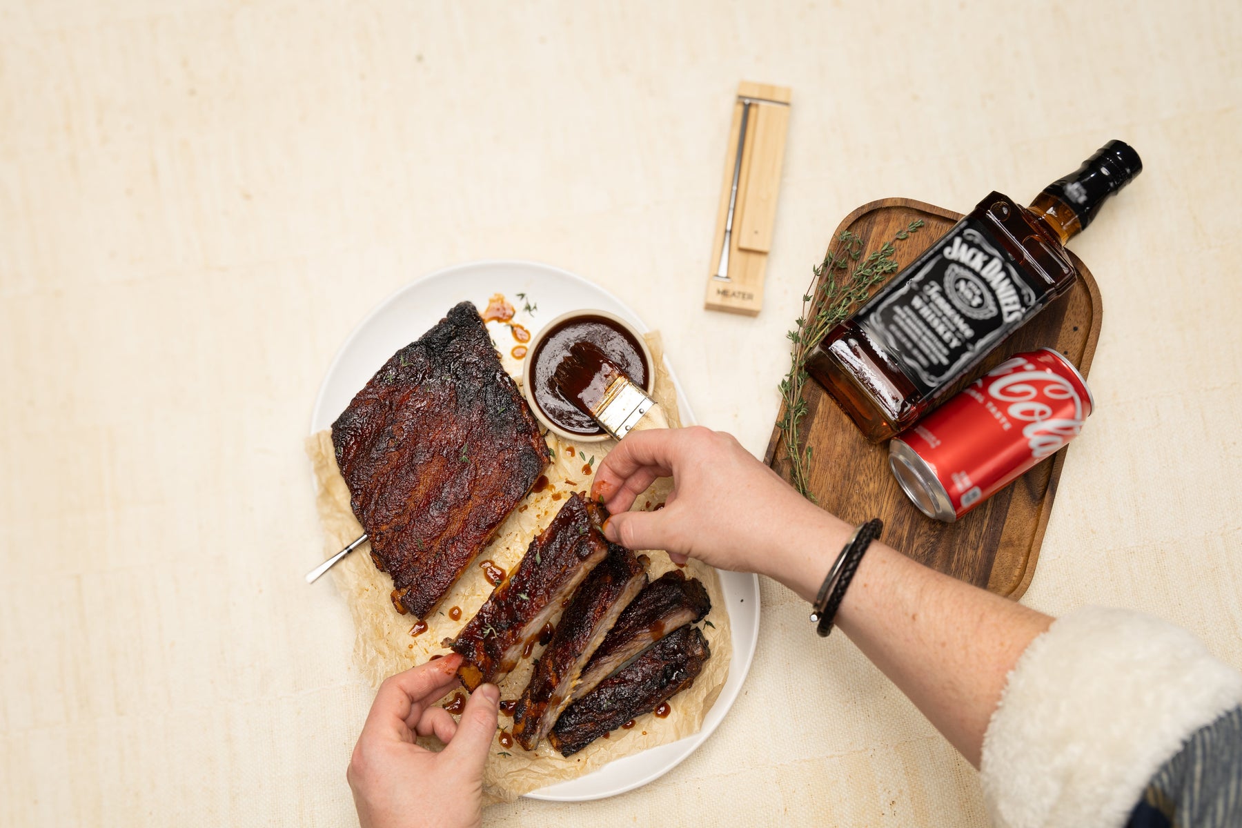 Jack & Coke Slow-Cooked Ribs